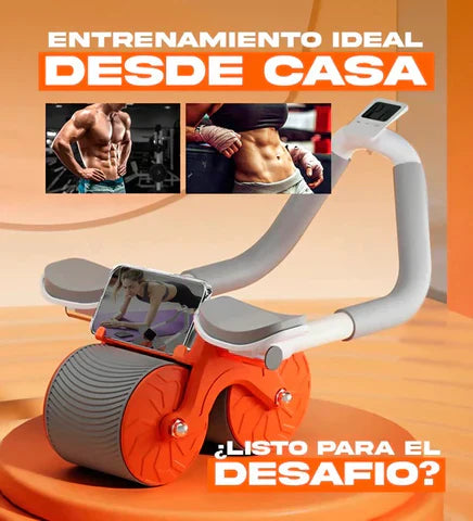 Burn Roller - La Rueda Abdominal Viral de Tiktok con Pantalla Digital 🔥