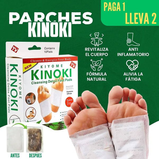 Kinoki Kenko - Parches Detox Compra 1 Llevate 10 🔥 SOLO HOY HASTA 23:59 ⏱