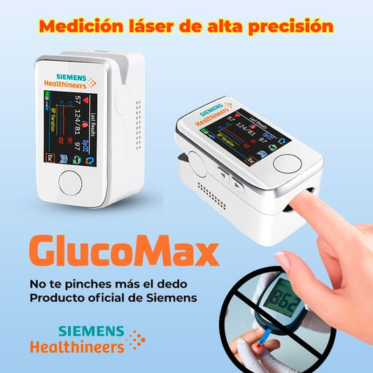 Medidor Láser Para Diabéticos No Invasivo GlucoMax - No Más Pinchadas DESCUENTO 2025 SOLO HOY HASTA 23:59!!! + EBOOK